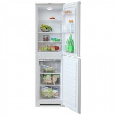 Узкий двухкамерный холодильник с нижней морозильной камерой Бирюса 120