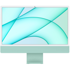 24-inch iMac with Retina 4.5K display: Apple M1 chip with 8-core CPU and 7-core GPU, 256GB - Green