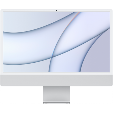 24-inch iMac with Retina 4.5K display: Apple M1 chip with 8-core CPU and 7-core GPU, 256GB - Silver