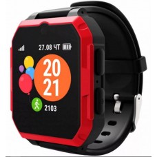 Смарт часы Geozon G-Kids 4G Ultra черный-красный