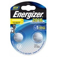 Элемент питания Energizer Ultimate CR2016 -2 штуки в блистере (усиленные)