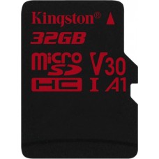 Карта памяти MicroSD 32GB Class 10 U3 A1 Kingston SDCR/32GBSP