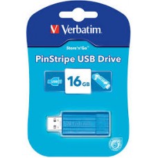 USB Флеш 16GB 2.0 Verbatim 049068 в голубую полоску