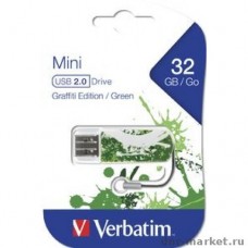USB Флеш 32GB 2.0 Verbatim 049416 зеленый