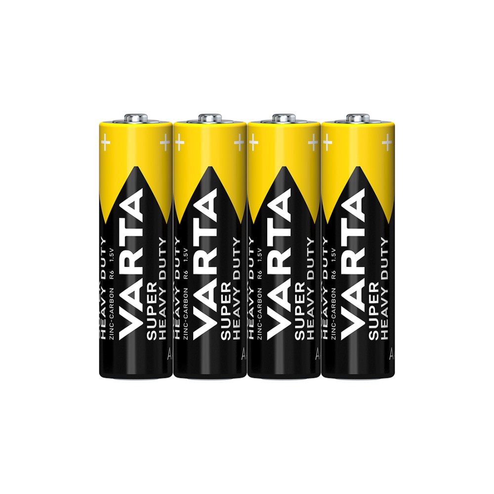 Батарейка VARTA Superlife (Super Heavy Duty) Mignon 1.5V - R6P/AA 4 шт в пленке