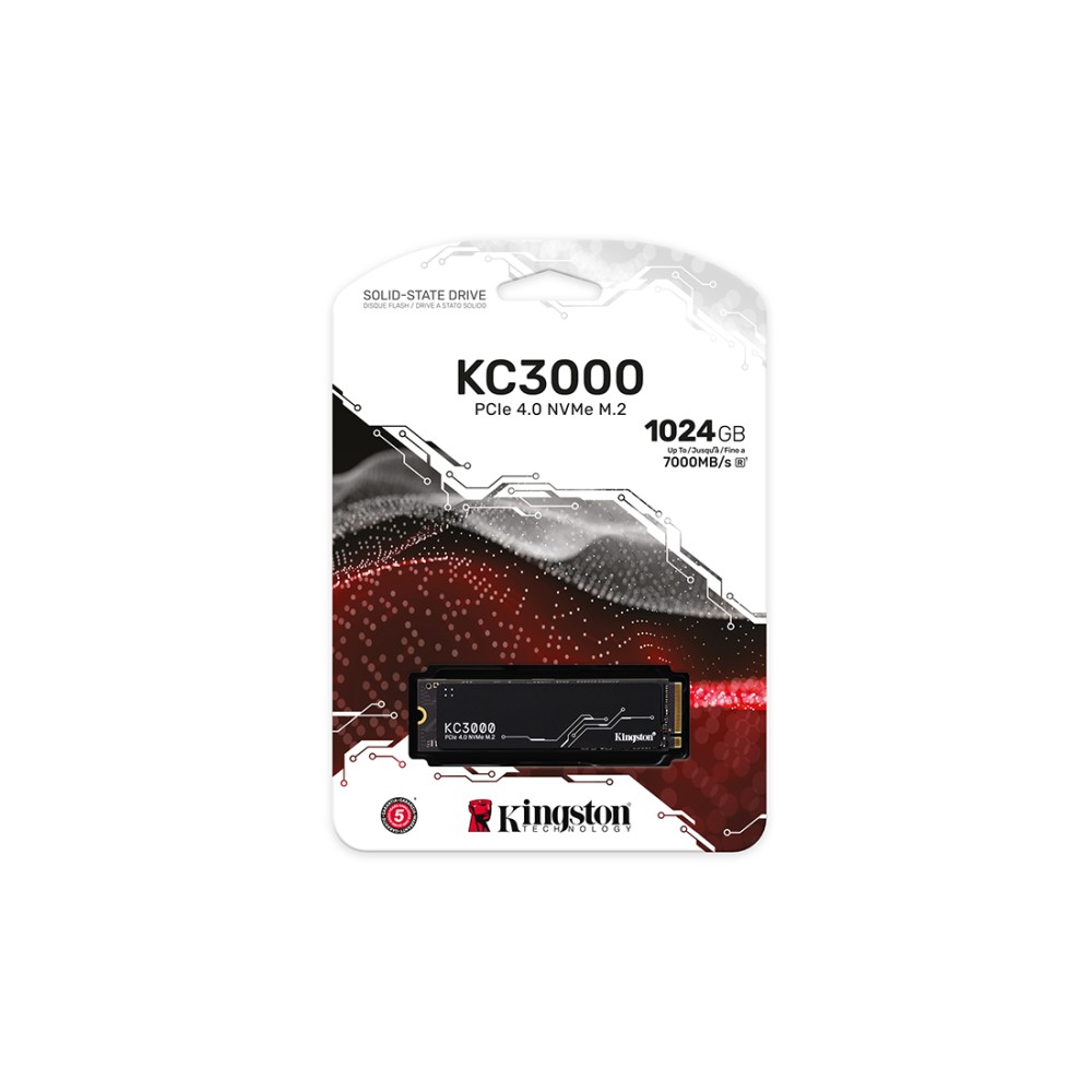 Твердотельный накопитель SSD Kingston SKC3000S/1024G M.2 NVMe PCIe 4.0