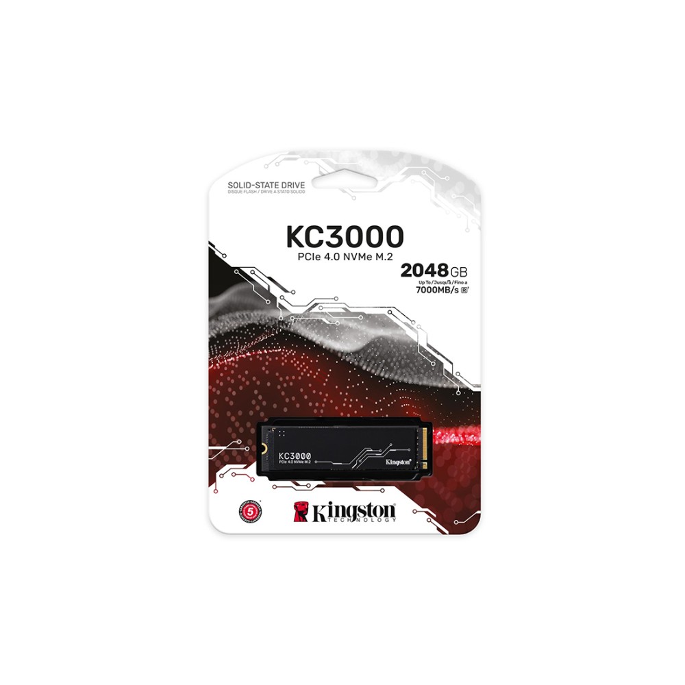 Твердотельный накопитель SSD Kingston SKC3000D/2048G M.2 NVMe PCIe 4.0