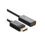 Переходник Ugreen MM137 DP Male to HDMI Female