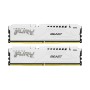 Комплект модулей памяти Kingston FURY Beast White XMP KF552C40BWK2-32 DDR5 32GB (Kit 2x16GB) 5200MHz