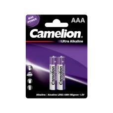 Батарейка CAMELION Ultra Alkaline LR03-BP2UT 2 шт. в блистере