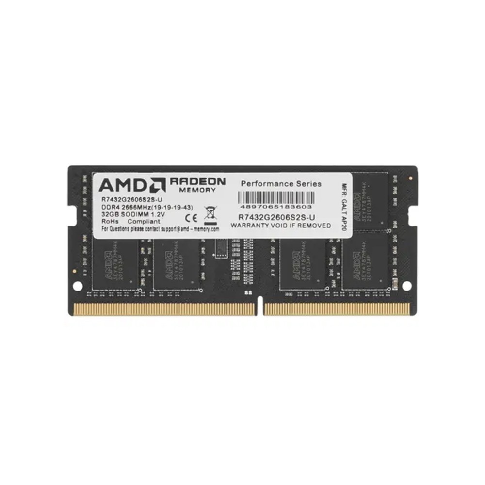 Модуль памяти для ноутбука AMD Radeon R7432G2606S2S-U DDR4 32GB