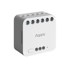 Реле двухканальное с сухим контактом Aqara Dual Relay Module T2