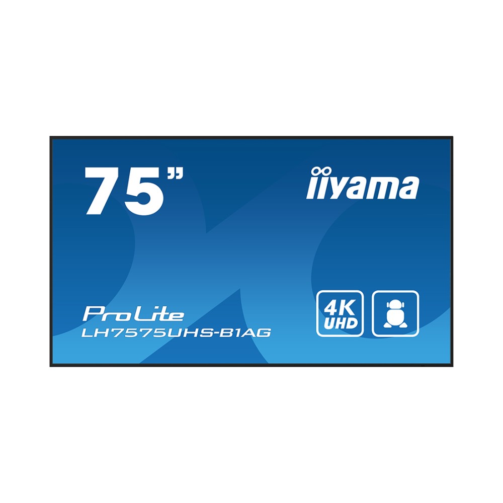 Монитор iiyama PROLITE LH7575UHS-B1AG 75\