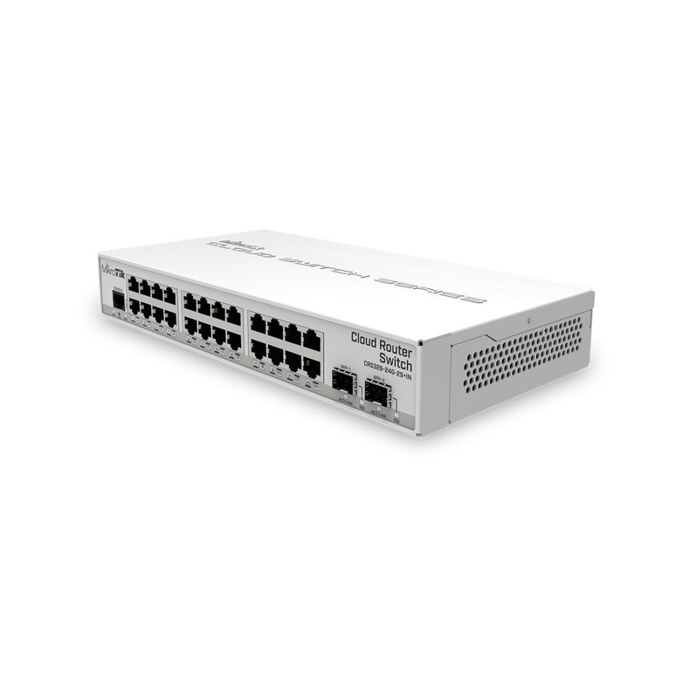 Коммутатор MikroTik CRS326-24G-2S+IN