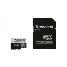 Карта памяти MicroSD 64GB Class 10 U3 Transcend TS64GUSD340S
