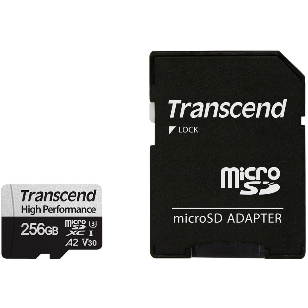 Карта памяти MicroSD 256GB Class 10 U3 Transcend TS256GUSD340S Карта памяти MicroSD 256GB Class 10 U3 Transcend TS256GUSD340S
