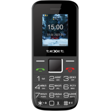 Мобильный телефон Texet TM-206 черный