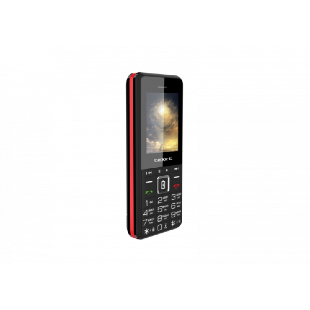 Мобильный телефон Texet TM-D215 черно - красный