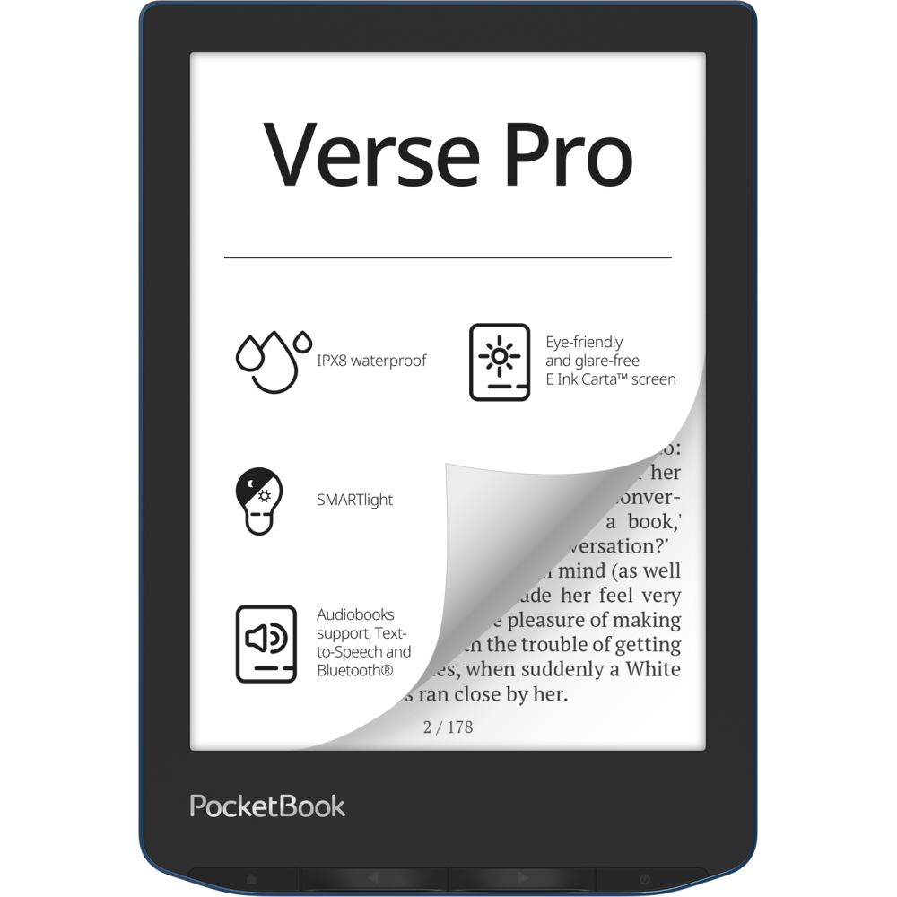 Электронная книга PocketBook PB634-A-CIS лазурный Электронная книга PocketBook PB634-A-CIS лазурный