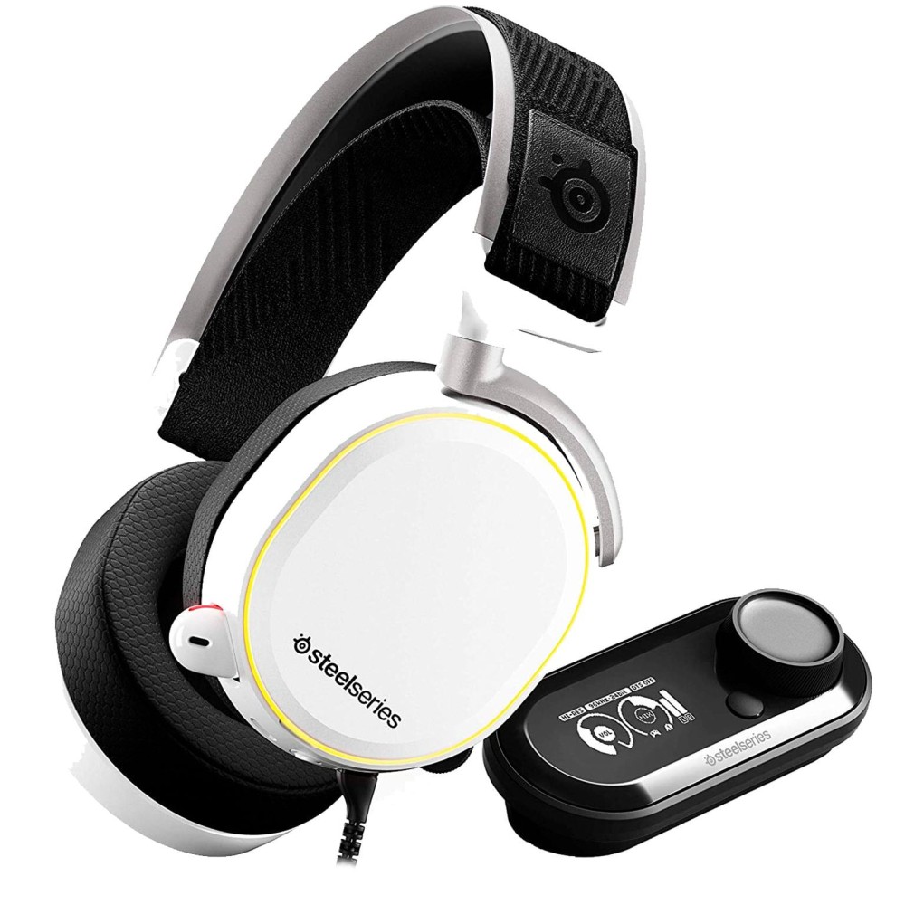 Наушники-гарнитура игровые SteelSeries Arctis Pro + GameDAC 61454 белый Наушники-гарнитура игровые SteelSeries Arctis Pro + GameDAC 61454 белый