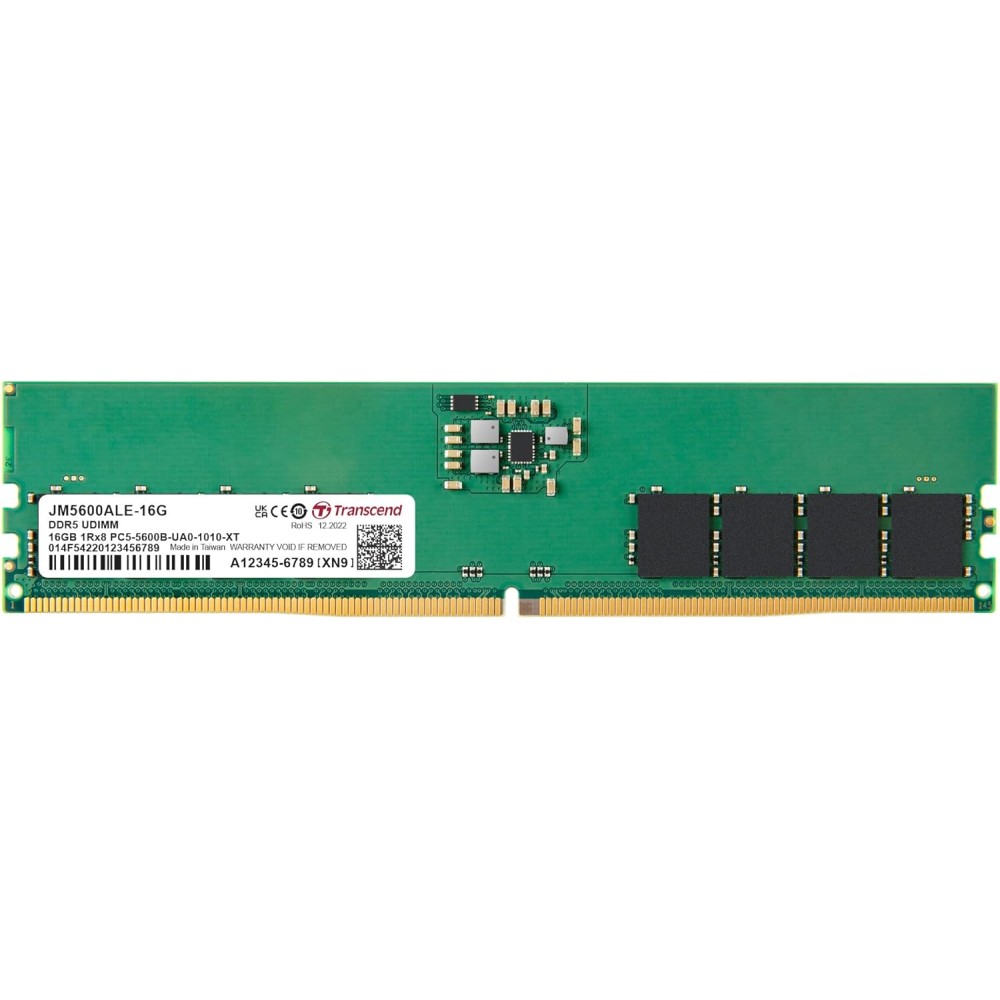 Память оперативная DDR5 Desktop Transcend JM5600ALE-16G Память оперативная DDR5 Desktop Transcend JM5600ALE-16G