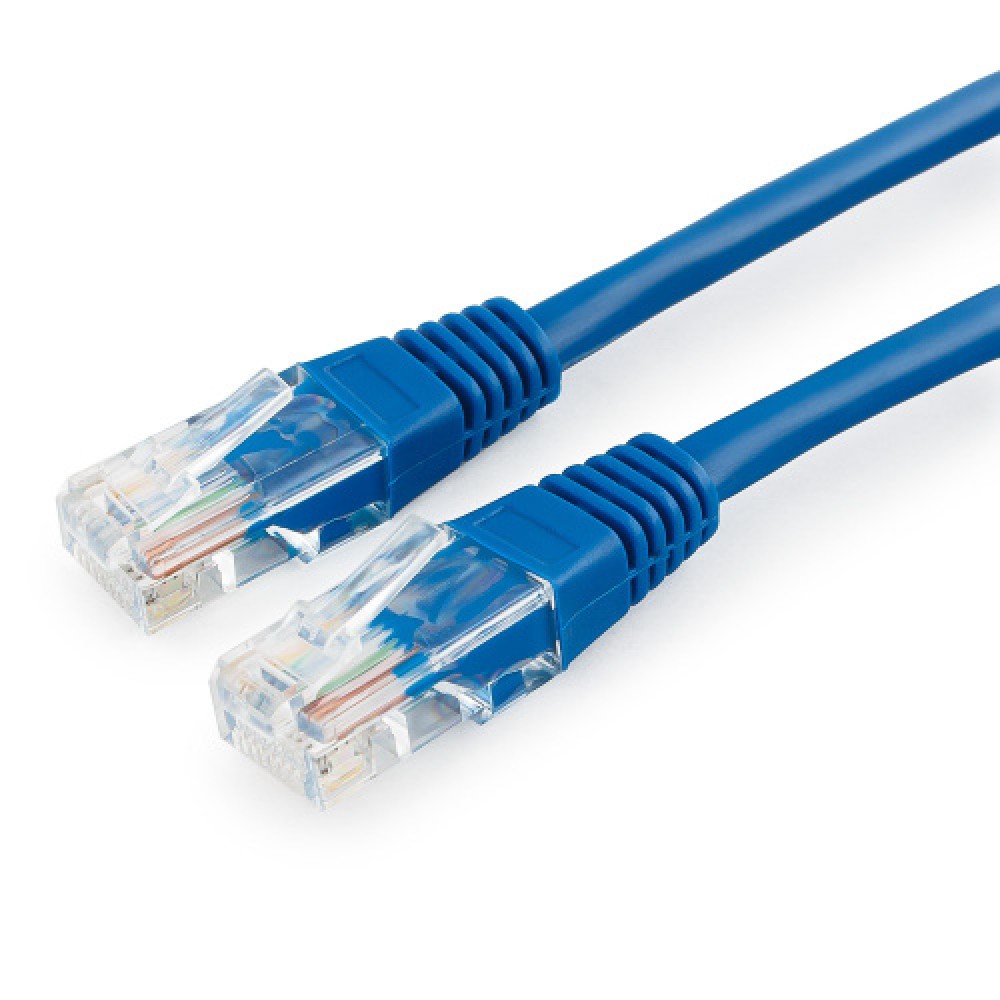 Патч-корд UTP Cablexpert, кат. 5e, 1.5м, синий