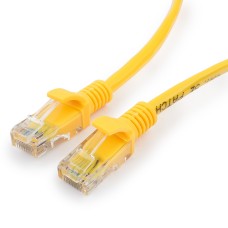 Патч-корд UTP Cablexpert, кат. 5e, 15м, жёлтый Патч-корд UTP Cablexpert, кат. 5e, 15м, жёлтый