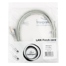 Патч-корд FTP Cablexpert, кат. 6, 1.5м, серый Патч-корд FTP Cablexpert, кат. 6, 1.5м, серый