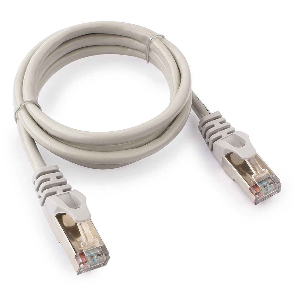 Патч-корд FTP Cablexpert, кат. 6, 2м, серый Патч-корд FTP Cablexpert, кат. 6, 2м, серый