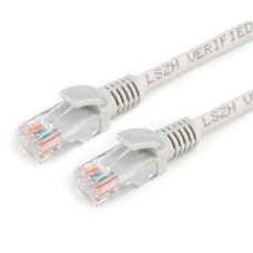Патч-корд LSZH UTP Cablexpert, кат. 5e, 0.5м, серый Патч-корд LSZH UTP Cablexpert, кат. 5e, 0.5м, серый