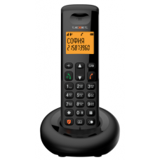 Телефон беспроводной Texet TX-D4905A черный