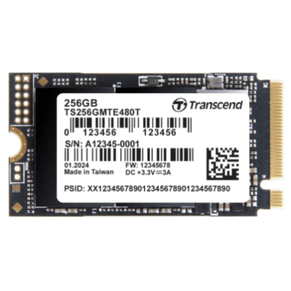 Жесткий диск SSD 256GB Transcend TS256GMTE480T M.2 2242