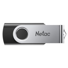 USB Флеш 16GB 3.0 Netac U505 NT03U505N-016G-30BK серебристый/черный