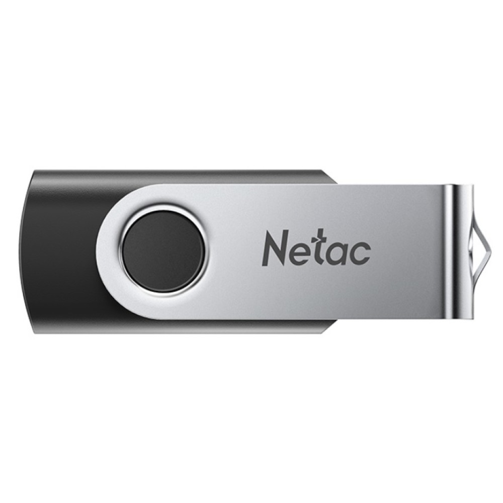 USB Флеш 32GB 3.0 Netac U505 NT03U505N-032G-30BK серебристый/черный