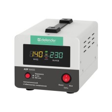 Стабилизатор напряжения Defender ASF 500D напольный 300Вт 1 розетка