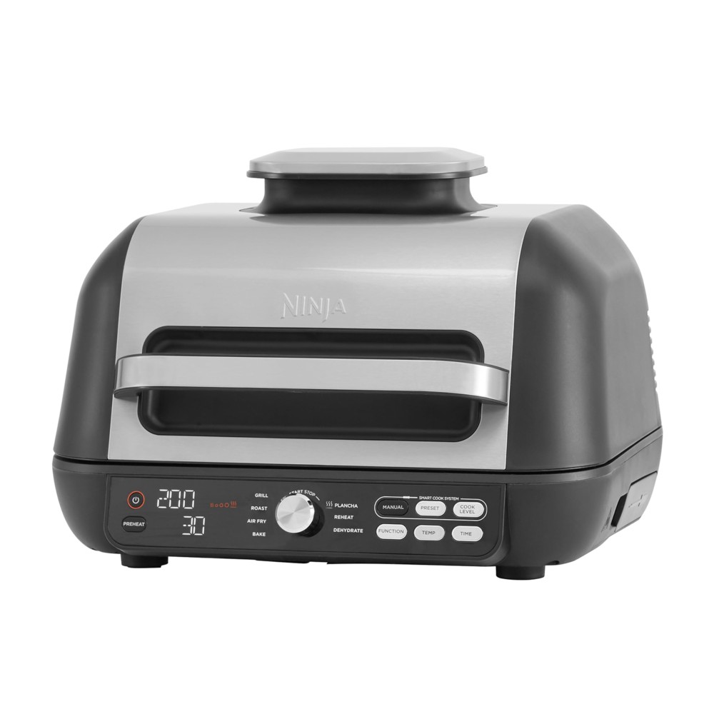 Гриль Ninja AG651 черный/серебро Гриль Ninja AG651 черный/серебро