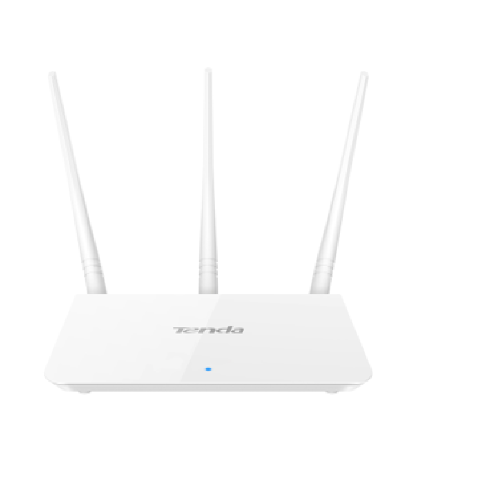 Wi-Fi Маршрутизатор Tenda F3 300Mbps wireless Wi-Fi 4 Белый