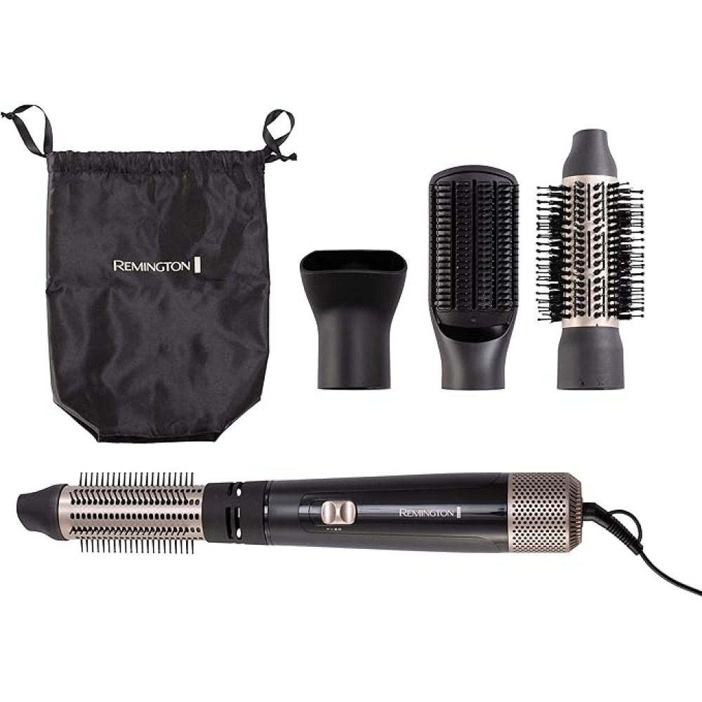 Фен-щетка Remington AS7500 черный/золотой