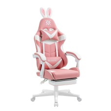 Игровое кресло Defender Irifi (M) подставка под ноги, розовый Игровое кресло Defender Irifi (M) подставка под ноги, розовый