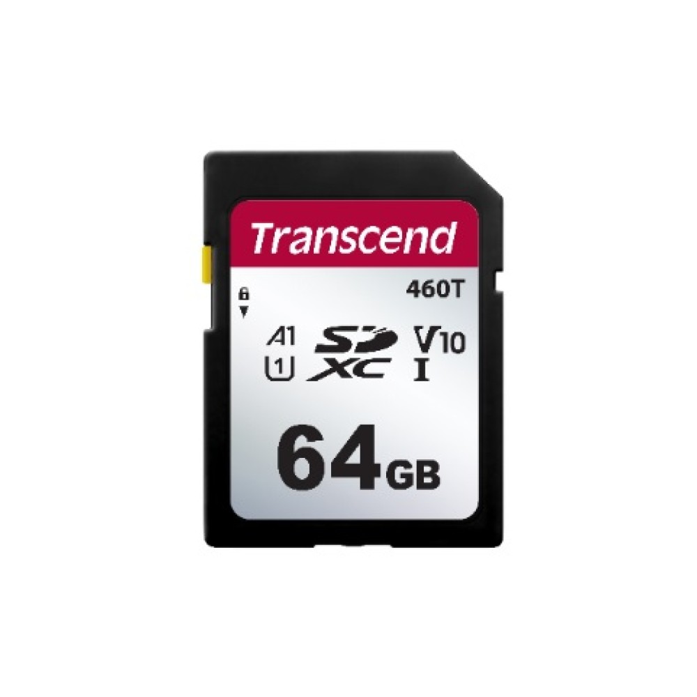 Карта памяти SD Class 10 U1 Transcend TS64GSDC460T-VS1