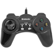 Геймпад проводной Defender Vortex USB черный