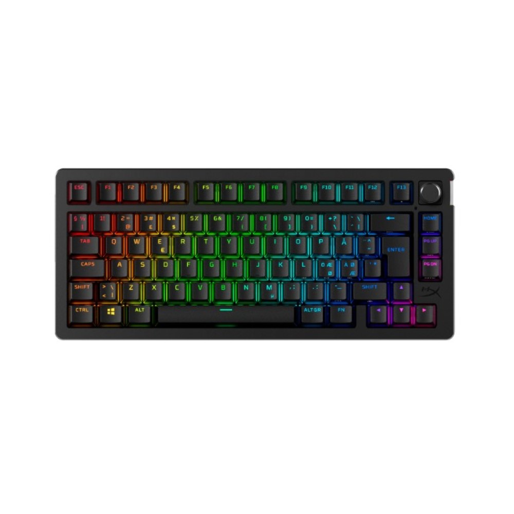 Клавиатура игровая HyperX Alloy Rise 75 Wireless 91Y91AA#ACB черный