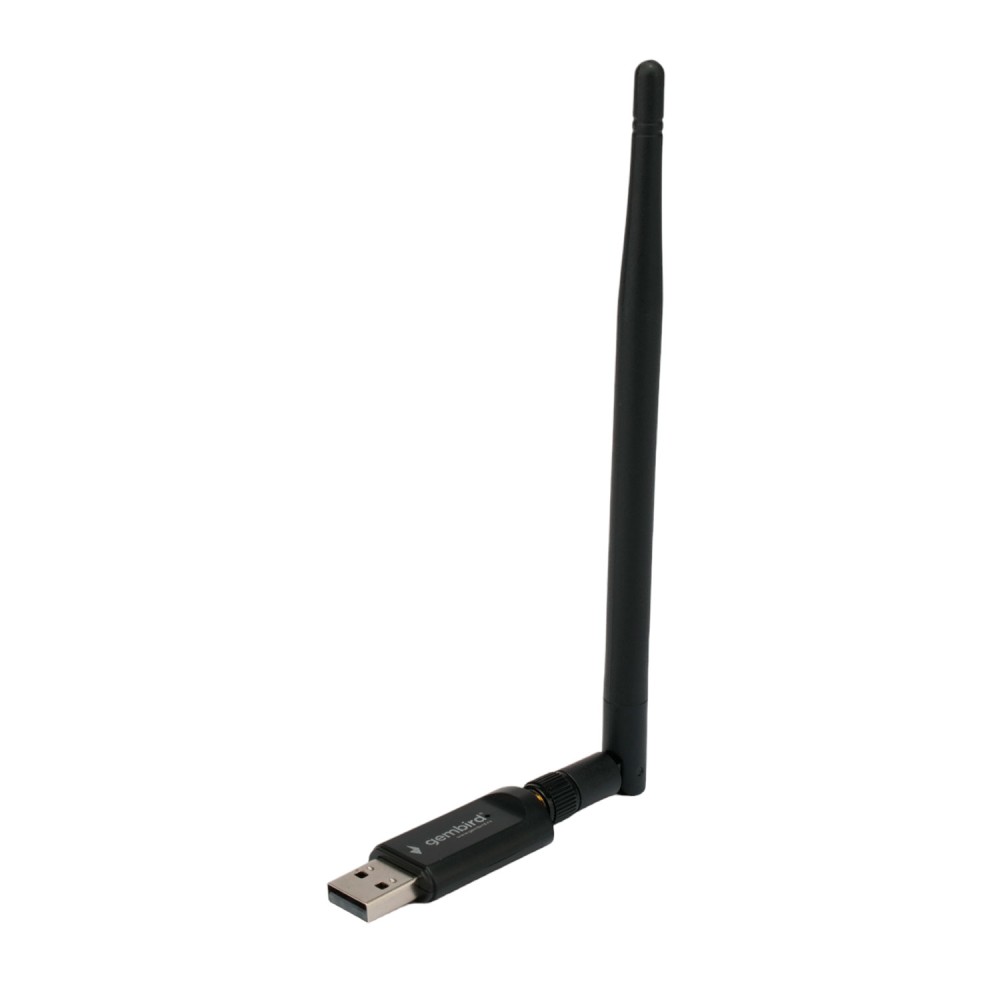 Адаптер USB  Gembird WNP-UA-019 Wi-Fi+Bluetooth 600Мбит, двухдиапазонный с антенной, MU-MIMO, USB Адаптер USB  Gembird WNP-UA-019 Wi-Fi+Bluetooth 600Мбит, двухдиапазонный с антенной, MU-MIMO, USB