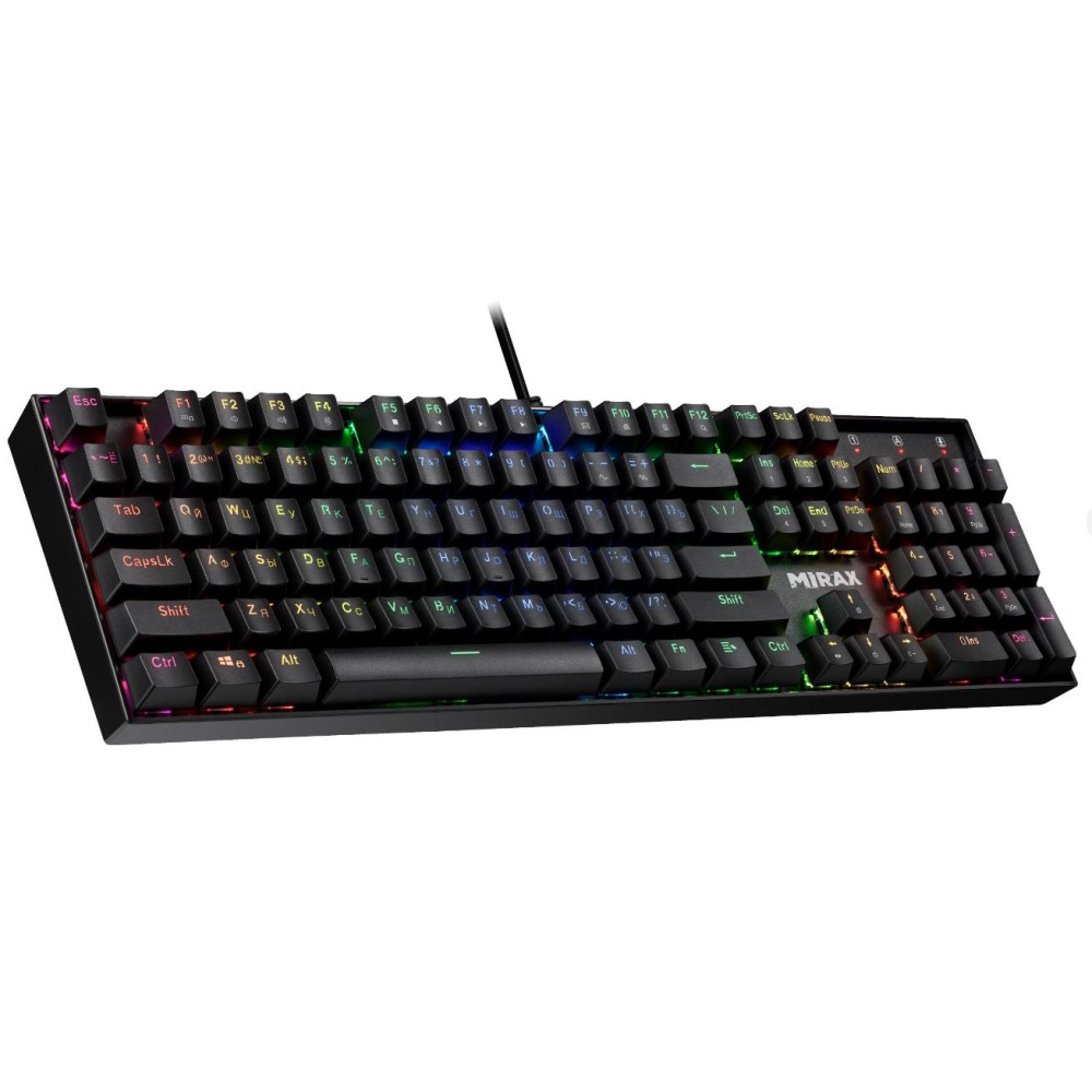 Клавиатура игровая механическая Defender Mirax GK-352 RU черный Клавиатура игровая механическая Defender Mirax GK-352 RU черный