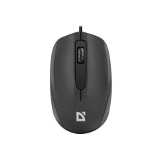 Мышь проводная Defender Alpha MB-507 бесшумная черный