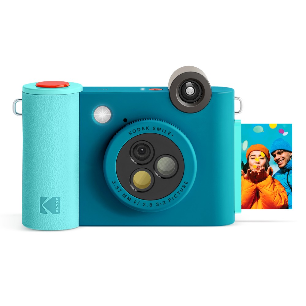 Фотоаппарат моментальной печати Kodak Smile+ голубой Фотоаппарат моментальной печати Kodak Smile+ голубой