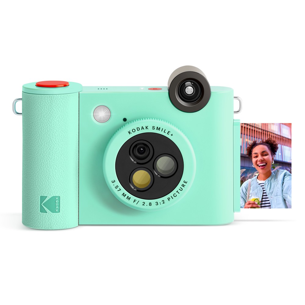 Фотоаппарат моментальной печати Kodak Smile+ зеленый Фотоаппарат моментальной печати Kodak Smile+ зеленый