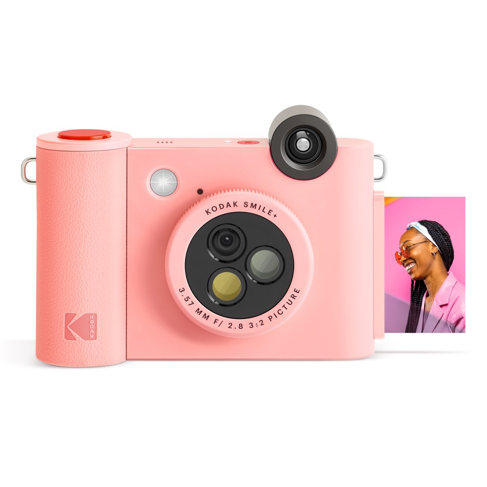 Фотоаппарат моментальной печати Kodak Smile+ розовый Фотоаппарат моментальной печати Kodak Smile+ розовый