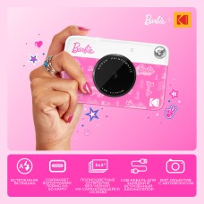 Фотоаппарат моментальной печати Kodak PRINTOMATIC Barbie темно-розовый Фотоаппарат моментальной печати Kodak PRINTOMATIC Barbie темно-розовый