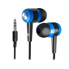 Наушники-вкладыши проводные Defender Basic 616 черный+синий Наушники-вкладыши проводные Defender Basic 616 черный+синий